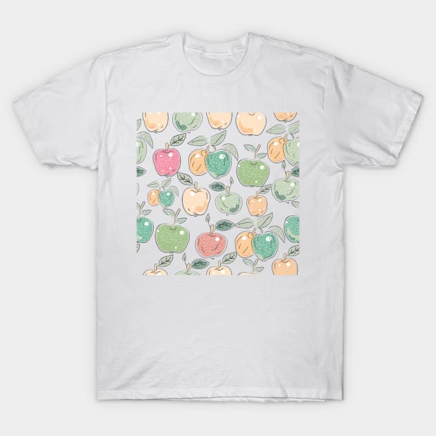 Apple T-Shirt by Kristina Stellar Scandinavian Land